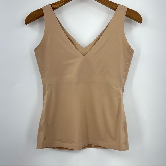 NWOT Honeylove M LiftWear Tank Sand 0123 medium supportive padded - Picture 5 of 8